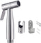 Bidet Sprayer Head with hook, stainless steel bidet sprayer kit, baby cloth diaper sprayer, easy to install for Personal Hygiene And Bedpan WC Spr...