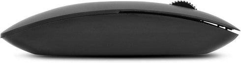 Wired Keyboard and Mouse, Ultra-Thin USB Keyboard Optical Mouse Mice Set ComboFull Size Wire Corded Keyboard Mouse Combo Set with Number Pad for L...