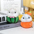 Creative Lovely Cute Hiding in Fruit Hamster Baby Design Pendant Keychain Key-chains Keyrings...