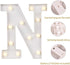 ODISTAR LED Light Up Marquee Letters, Battery Powered Sign Letter 26 Alphabet with Lights for Wedding Engagement Birthday Party Table Decoration b...