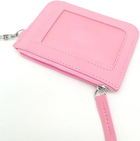 Cute Kitty Wallet Cartoon Anime Purse Credit Card Holder with Kawaii Melody Lanyard Gift for Girl Women(Red)...