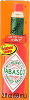 Tabasco Red Pepper Sauce, single pack - 2 Oz by TABASCO brand...