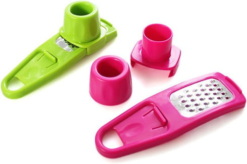 Ximimark 3 Pcs Mini Ginger Garlic Grinding Planer Slicer Multi Functional Cutter Tool...