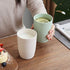 Eco-friendly Unbreakable Reusable Drinking Cup for Adult(12 OZ), Wheat Straw Glasses Healthy Tumbler Set 5-Multicolor, Dishwasher Safe...