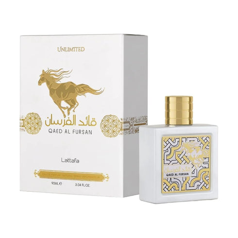 Lattafa Qaed Al Fursan Unlimited Eau de Parfum Spray for Unisex, 3.04 Ounce...