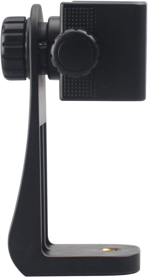 Universal Smartphone Cell Phone Mount Holder Adapter for Tripods or Stands with Standard 1/4 Inch Mount Screw, can Rotates Vertically and Horizont...