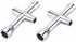 ShareGoo 2 Pack 4mm 5mm 5.5mm 7mm Cross Wrenches Maintenance Tool ,Small Sleeve Hex Socket Wheel Spanner for RC Model Car Truck Buggy...