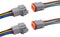Deutsch DT 8 Pin Connector 2 Pack - Waterproof Male Female Plug Socket Quick Disconnect for Car, Truck, Boats, LED Work Light - 16AWG, Grey...