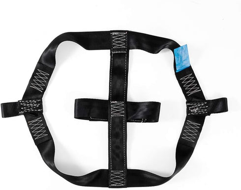 Universal Motorcycle Rear Wheel Tie Down Strap Transport Strap in Black...