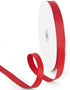 5/8 Inch 100 Yards Solid Grosgrain Ribbon Red, Polyester Fabric Ribbon 1 Roll for Gift Wrapping, Package, Wedding Party Decoration, Craft and Sewi...