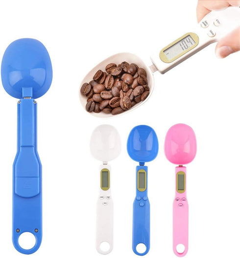 Meichoon Food Scale Spoon, Digital Kitchen Scale High Precision Small Scale with Tare Function Weighing and Measuring Dry Liquid Ingredient Milk T...