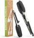 Oliver's Kitchen ® Tongs - 2x Food Safe Silicone Cooking Tongs - Locking Clip for Easy Storage - Great for BBQ - Easy To Use & Grip Kitchen Tongs ...