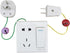 Almencla NC Montessori Switch Plug Socket, Developmental Lenarning Toys Fine Motor Ages 3+ Children Kids...
