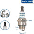 TORCH L7RIU Iridium U-Groove Spark Plug Replace for NGK BMR7A BM7A Spark Plug, for CHAMPION 858/CJ6 852/RCJ6 Spark Plug, for Autolite 3345, for Br...