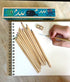 Pencil Box Oceanic Friends, Organizer, ocean friends pencil box + colored pencils...