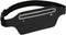 Fanny Packs for Women, Waterproof Fanny Pack for Men, Adjustable Running Belt Waist Pack Slim Expandable Pocket Belt Black, iPhone Running Holder ...