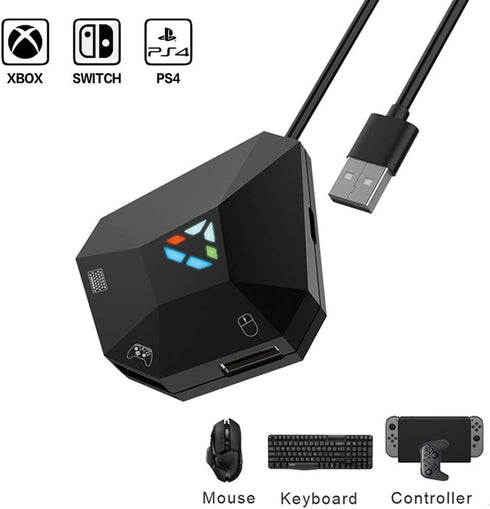 ciciglow Keyboard and Mouse Adapter for Switch, Keyboard Mouse Converter for, for Xbox One, for, for Xbox 360, Plug and Play...