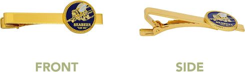 Desert Cactus United States Navy Tie Bar Logo Formal Occasion Standard Length Width (Seabees)...