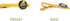 Desert Cactus United States Navy Tie Bar Logo Formal Occasion Standard Length Width (Seabees)...
