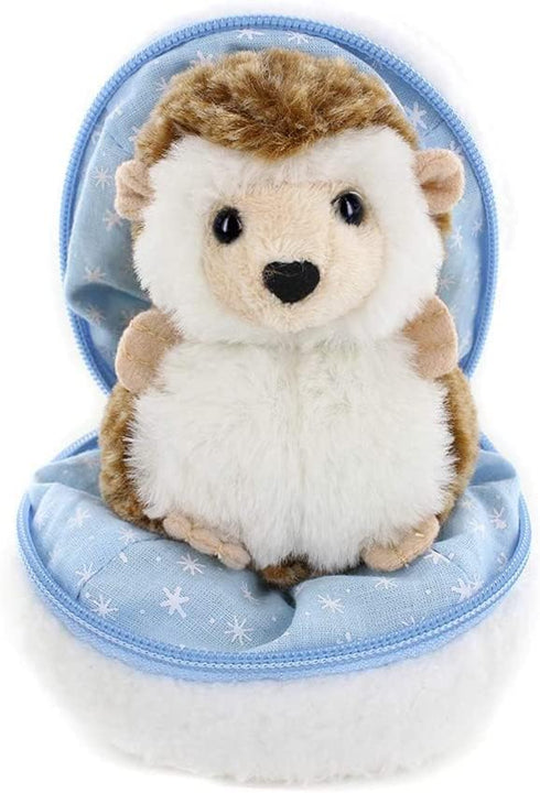 Snowball Stuffed Surprise Zip Up Stuffed Animal – 6 inch Cute & Soft Plush Animal Toy – Perfect for Friends and Family All Ages Christmas Thanksgi...