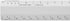 Alumicolor Architect 12 inch Bevel Ruler w/Joist/Truss Scale for Drawing, Drafting & Engineering, Calibrations Divided by (1/2, 1), (1/8, 1/4), Si...