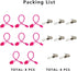 8 Set Cross-Stitch Side Clips, Universal Canvas Clips for Needlework/Cross Stitch/Embroidery, Cross Stitch Fabric Holders, Adjustable Fabric Faste...
