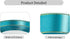 Turquoise Blue Satin Ribbons 3/8 Inch x 25 Yards, Fabric Ribbon with Gold Edges Border for Gift Wrapping, DIY Crafts, Floral Bouquet, Hair Bows, S...
