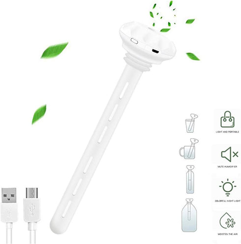 USB Cool Mist Humidifier-Portable Mini Air Humidifier for Bedroom Desk Car Travel Office Baby With Adjustable Length...
