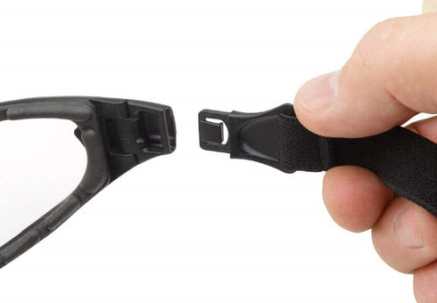 Gateway Safety 21GBX9 Swap Wraparound Hybrid Eye Safety Glasses/Goggles, FX3 Premium Anti-Fog Lens, Black Frame with Foam Edge, Regular, Clear...