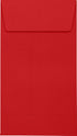 LUXPaper #5 1/2 Coin Envelopes in 80 lb. Ruby Red for Coin Collections, Small Inventory Items, and Stamps, 50 Pack, Envelope Size 3 1/8 x 5 1/2 (R...