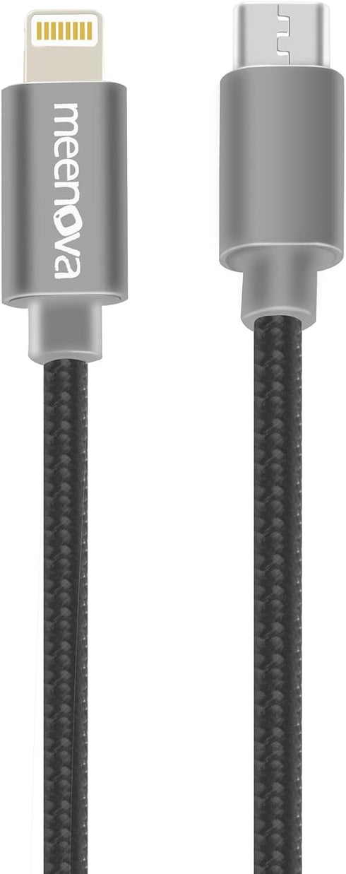 8 pin-to-MicroUSB DAC OTG Cable for iPhone/iPad/iPod MDR-1ADAC, ROLAND GO Mixer, Sony Canon Panasonic Nikon Digital Camera,Transfer Photos,Chord M...