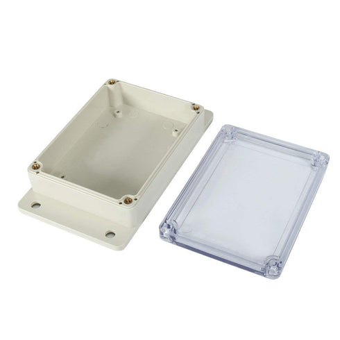 YXQ 115x85x35mm Clear Cover Junction Box Wall Hang IP65 Waterproof ABS Project Case Enclosure with Hole Cable Wire Connect Power (4.5 x 3.4 x 1.4 ...