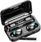 Bluetooth Wireless Headphones,TWS F9 with Noise canceling Earbuds with Mic HiFi Stereo Waterproof Sports Headset for Cell Phones and pc Sound and ...