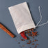 AKOAK 20 Pcs 4 x 3 Inches Muslin Drawstring Bags,Natural Unbleached Cotton Spice/Tea/Herbs Bags...