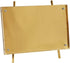 Isaac Jacobs 4x6 Gold Magnetic Acrylic Metal Easel Frame (4x6 Horizontal) (Gold)...