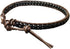 Infinityee888 Onyx Bead Anklet bracelet 10-10.5 inches woven with Leather cord beautiful handmade hippie bohemian Unisex Anklet Gift Idea for Both...