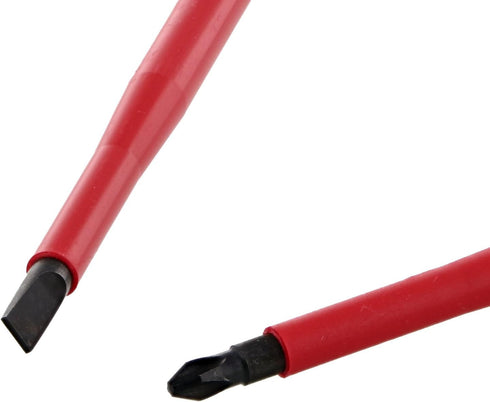 Wiha 33580 2 Piece Insulated SoftFinish Slotted and Phillips Screwdriver Set...