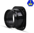 8" Duct Connector Flange?Duct Collar Dryer Vent Connector for HVAC Duct Vent Adapters,Black...