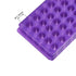 uxcell Polypropylene Test Tube Rack Double Panel 60 Well for 0.5ml/1.5ml/2ml Centrifuge Tube Holder Purple 2Pcs...