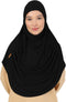 Prien Ready To Wear Hijab For Women, Instant Turban, Soft Muslim Scarf For Prayer, Long Hijabs, Islamic Clothes, Jersey Abaya...