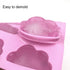3 Pack Soap Moulds for Soap Making, FineGood Silicone Cloud Mold Soap Making Supplies Cake Baking Mould Silicone Muffin Trays for Pudding Cupcake...