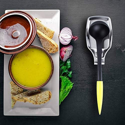 MSY BIGSUNNY Stainless Steel 304 Spoon Rests for Kitchen, Oversized, Long Lasting Brushed...
