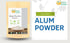 Alum Powder phitkari Granulated Potassium Alumbre Potassium Alum Fitkari Fatkari Alum Powder Cruelty Free Nothing Added 5.30 oz...