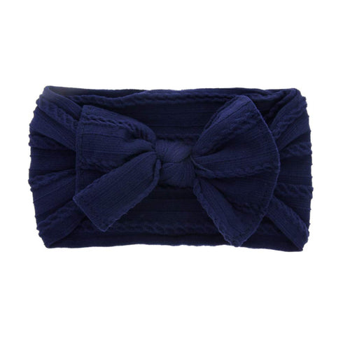 Baby Bow Headbands Turban Knotted, Girl's Hairbands for Newborn,Toddler and Childrens (8 Pack)...