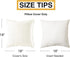 Top Finel Decorative Throw Pillow Covers 18x18 Set of 2, Cream White Couch Square Pillow Covers for Sofa Bed, Soft Velvet Cushion Covers with Pom ...