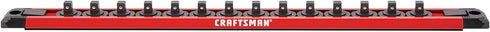 CRAFTSMAN Magnetic Socket Rail Holder, Tool Tray Storage Organizer, 1/4 Inch (CMMT99409)...