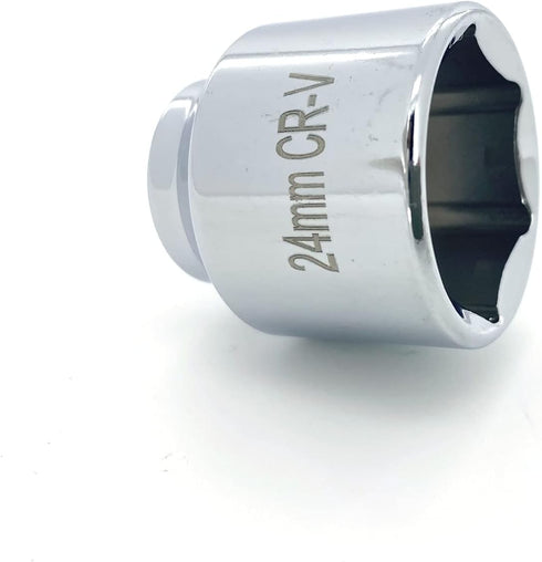 A ABIGAIL 24mm Heavy Duty Oil Filter Wrench for BMW, Chevy, Dodge, Chrysler, Jeep and other vehicles...