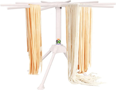GOZIHA Kitchen Pasta Drying Rack | Make Homemade Fresh Pasta | Household Noodle Dryer Rack Hanging for Home Use | Spaghetti Drying Rack Noodle Sta...