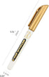 6Pc Gold Silver Epoxy Resin Drawing Pen Gold Leafing Point Pen Marker Acrylic Paint Highlights Metallic Permanent Marker Silicone Molds epoxy resi...
