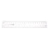 Film Flexible Ruler 8 Inch 0.1mm Scale PET Plastic Covered Folding Straight Ruler Calibration Soft Ruler Measuring Tool for Factory, Transparent...